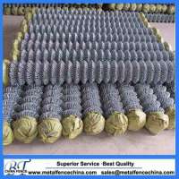 Galvanised Steel Chain Link Fence Fabric